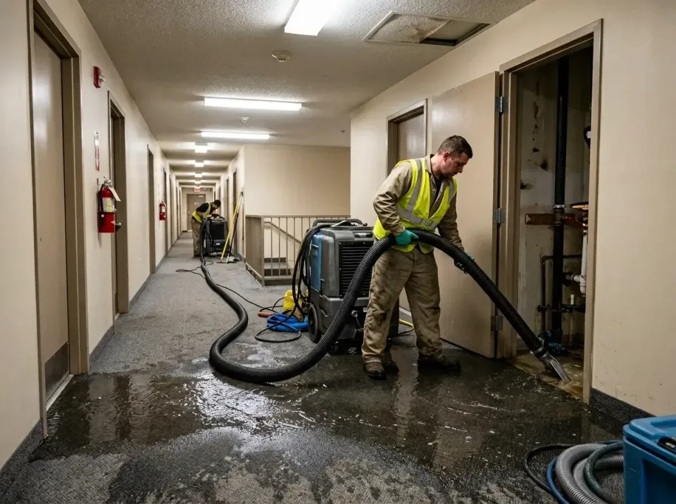 multi-unit-apartment-hallway-f-005 — frequently asked questions, Emergency Burst Pipe Water Extraction & Removal in McCordsv…